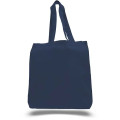 6 oz Cotton Canvas Tote Bag W/ Gusset (15" X 16")