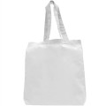 6 oz Cotton Canvas Tote Bag W/ Gusset (15" X 16")