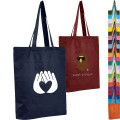 6 oz Cotton Canvas Tote Bag W/ Gusset (15" X 16")