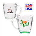 15.5 oz. Tapered Glass Coffee Mugs w/ Custom Imprint