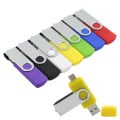 Multi-port Type-C Flash Drives Rotating Swivel USB Drive