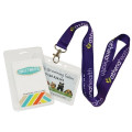USA Made Full Color Dye Sublimation Lanyard w/ Badge holder