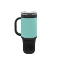 Polar Camel 40 oz. Laserable Leatherette Travel Mug