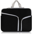 Neoprene Laptop Sleeve w/ 3 Zipper Compartments & Handle