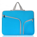 Neoprene Laptop Sleeve w/ 3 Zipper Compartments & Handle