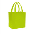 Grocery Non Woven Gusset Tote Bag USA Decorated (12"X13"X8")