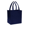 Grocery Non Woven Gusset Tote Bag USA Decorated (12"X13"X8")