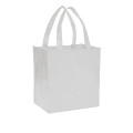 Grocery Non Woven Gusset Tote Bag USA Decorated (12"X13"X8")