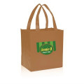 Grocery Non Woven Gusset Tote Bag USA Decorated (12"X13"X8")
