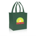 Grocery Non Woven Gusset Tote Bag USA Decorated (12"X13"X8")