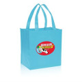 Grocery Non Woven Gusset Tote Bag USA Decorated (12"X13"X8")