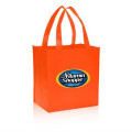 Grocery Non Woven Gusset Tote Bag USA Decorated (12"X13"X8")