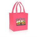 Grocery Non Woven Gusset Tote Bag USA Decorated (12"X13"X8")