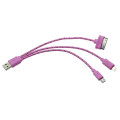 Retractable Multi-Adapter Charging Cable