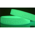 Glow in the Dark Silicone Wristbands w/ Custom Imprint