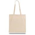 7 Oz. Cotton Canvas Tote Bag USA Decorated (15" X 16")