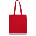 7 Oz. Cotton Canvas Tote Bag USA Decorated (15" X 16")