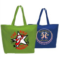 12 oz. Big Cotton Canvas Tote Bag USA Decorated (23" x 17")