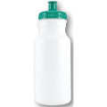 USA made plastic bike water bottle push spout 20 oz