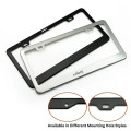 Stainless Steel License Plate Frame - Custom Shape Available