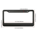 Stainless Steel License Plate Frame - Custom Shape Available