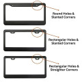 Stainless Steel License Plate Frame - Custom Shape Available