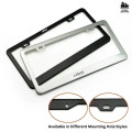 Stainless Steel License Plate Frame - Custom Shape Available