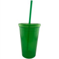 USA Made 16 oz Travel Mugs Tumbler with Lid and Straw