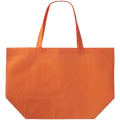 Non-woven promotional budget Tote Bag W/ Gusset (20"x13"x8")