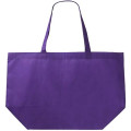 Non-woven promotional budget Tote Bag W/ Gusset (20"x13"x8")