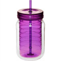18 oz Classic Acrylic Tumbler w/ Matching Lid & Straw Custom