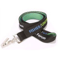 Woven Lanyard w/ Custom Imprint Embroidered