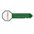 Key Shaped PVC Tag w/ Full Color Digital Imprint