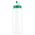Bike Bottle USA made 32 oz plastic water-bottle with straw