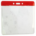 4x3" Color Coded Badge Holder Horizontal