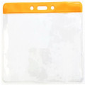 4x3" Color Coded Badge Holder Horizontal