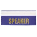 Speaker 4"L x 1.625"W Badge Ribbons