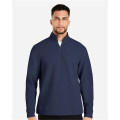 North End Men's Spirit Textured Quarter-Zip Pullover