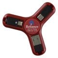 5-in-1 Cell Phone Charging Cable Spinner