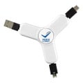 5-in-1 Cell Phone Charging Cable Spinner