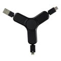 5-in-1 Cell Phone Charging Cable Spinner