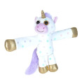 8" Hugger Unicorn Polka Dot