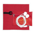 Earbud Tech Kit with Microfiber Cleaning Cloth In Translucen