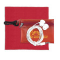 Earbud Tech Kit with Microfiber Cleaning Cloth In Translucen