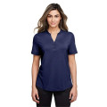 North End Women's JAQ Snap-Up Stretch Performance Polo