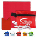 Mobile Tech Earbud Kit with Microfiber Cleaning Cloth