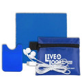 Mobile Tech Earbud Kit with Microfiber Cleaning Cloth