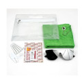 16 Piece Golf Kit in Travel Pack with Components inserted in