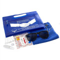 16 Piece Golf Kit in Travel Pack with Components inserted in