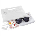 16 Piece Golf Kit in Travel Pack with Components inserted in